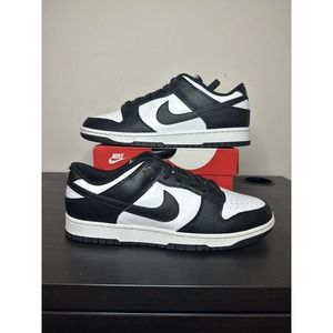 New Nike Dunk Low Retro White Black Panda (DD1391-100) Men’s 10.5 .Ship Fast!
